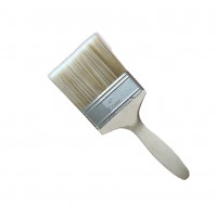 4" adequate quality wooden handle no filament loss paint brush