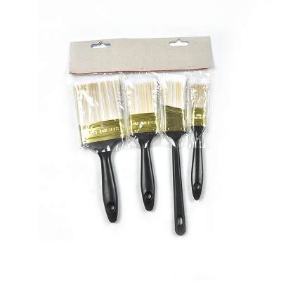 Paint Brush Set 4pcs Paint Brush With Pvc Bag And Header