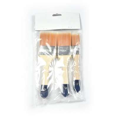 Paint Brush Set 3PCS with PP bag  with Paper card  header