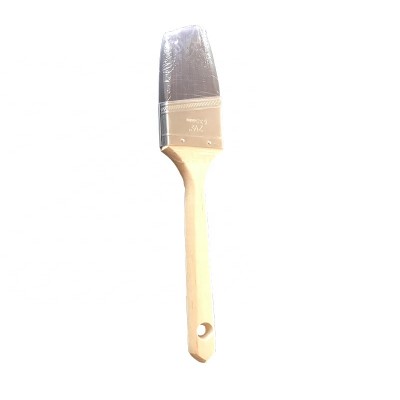 Paint brush With Double Color Tapered  filament and wooden handle